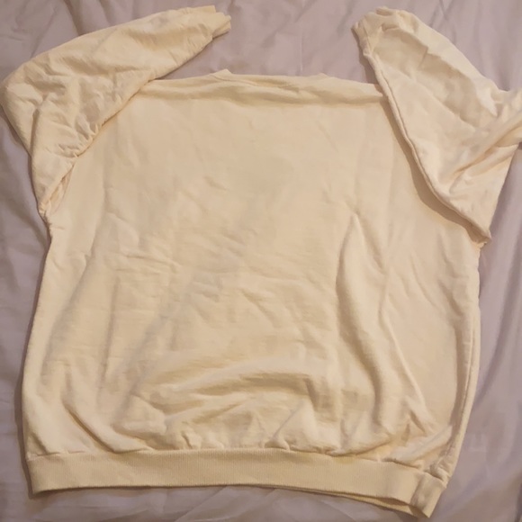 Souvenir Tahquamenon Falls Michigan cream unisex crew neck sweatshirt size large - Picture 4 of 9